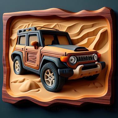 3D model Toyota FJ Cruiser (STL)